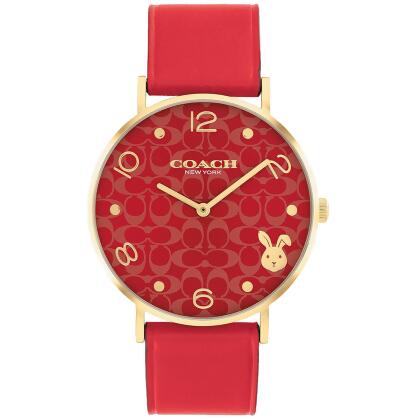 Coach Women's Perry Red Dial Watch - 14503977 