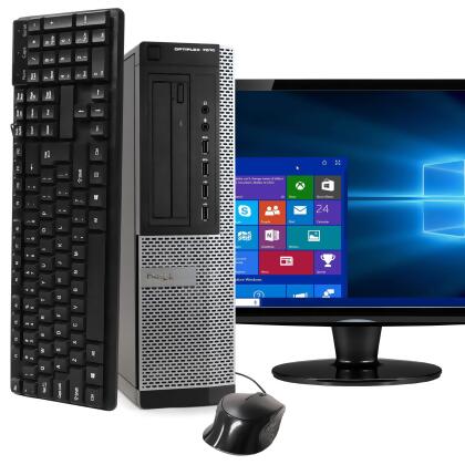 Dell OptiPlex 7010 Desktop Computer PC, 3.40 GHz Intel i7 Quad Core Gen 3, 8GB DDR3 RAM, 2TB Hard Disk Drive (HDD) SATA Hard Drive, Windows 10 Home 64bit (Refurbished) 