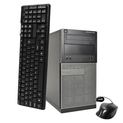 Dell Optiplex 3010 Tower Computer PC, 3.20 GHz Intel i5 Quad Core Gen 3, 8GB DDR3 RAM, 500GB Hard Disk Drive (HDD) SATA Hard Drive, Windows 10 Home 64bit (Refurbished) alternate image