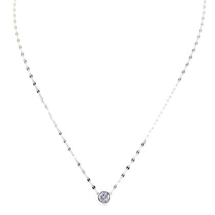 KATIE - Textured Solitaire Necklace Go to SHOPGLOBAL.COM