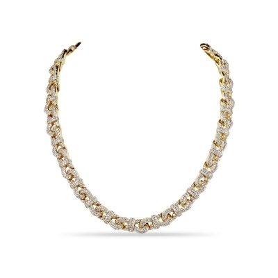 LO – Pavé Infinity Link Collar Necklace Go to SHOPGLOBAL.COM