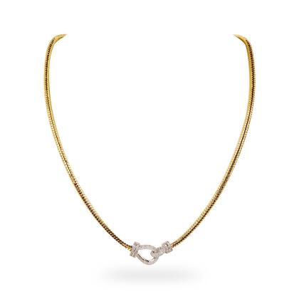 KENNEDY – Classic Stone Link Necklace Go to SHOPGLOBAL.COM