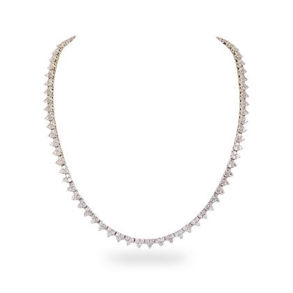 CHARLOTTE – Cluster Tennis Necklace Go to SHOPGLOBAL.COM