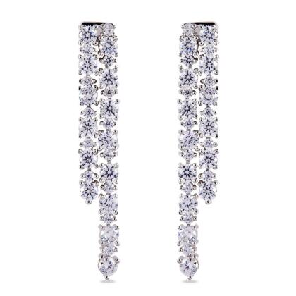 QUINN – Double Strand Earrings Go to SHOPGLOBAL.COM