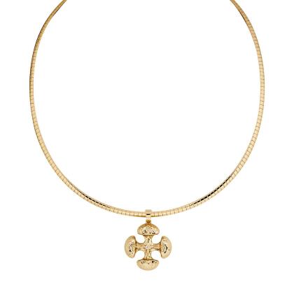 ANGELA – Hammered Cross Necklace Go to SHOPGLOBAL.COM