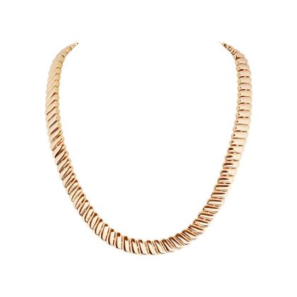 MARILYN – Ribbed Necklace Go to SHOPGLOBAL.COM