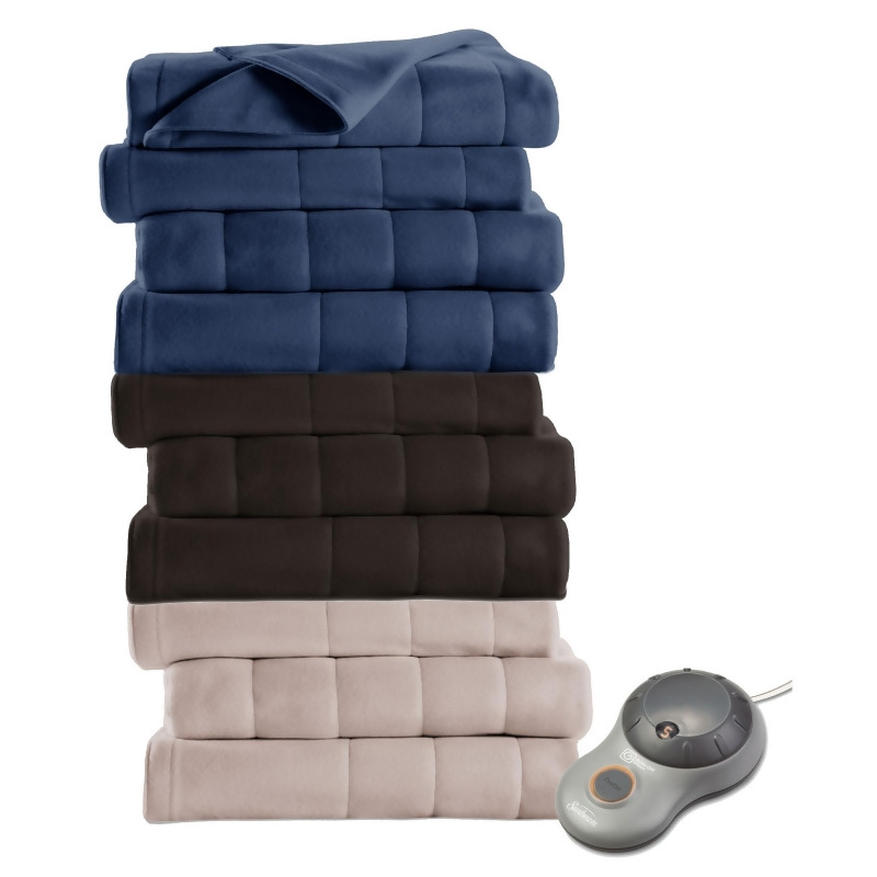 Sunbeam fleece electric online blanket