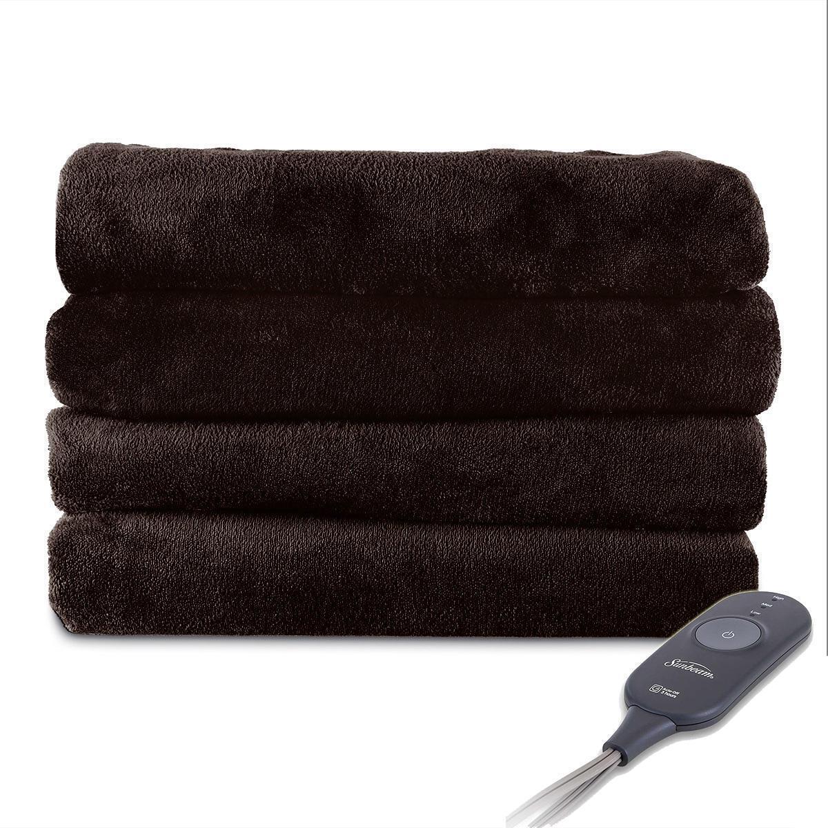 Sunbeam Microplush Electric Heated Throw Blankets TB16 - Assorted Colors alternate image