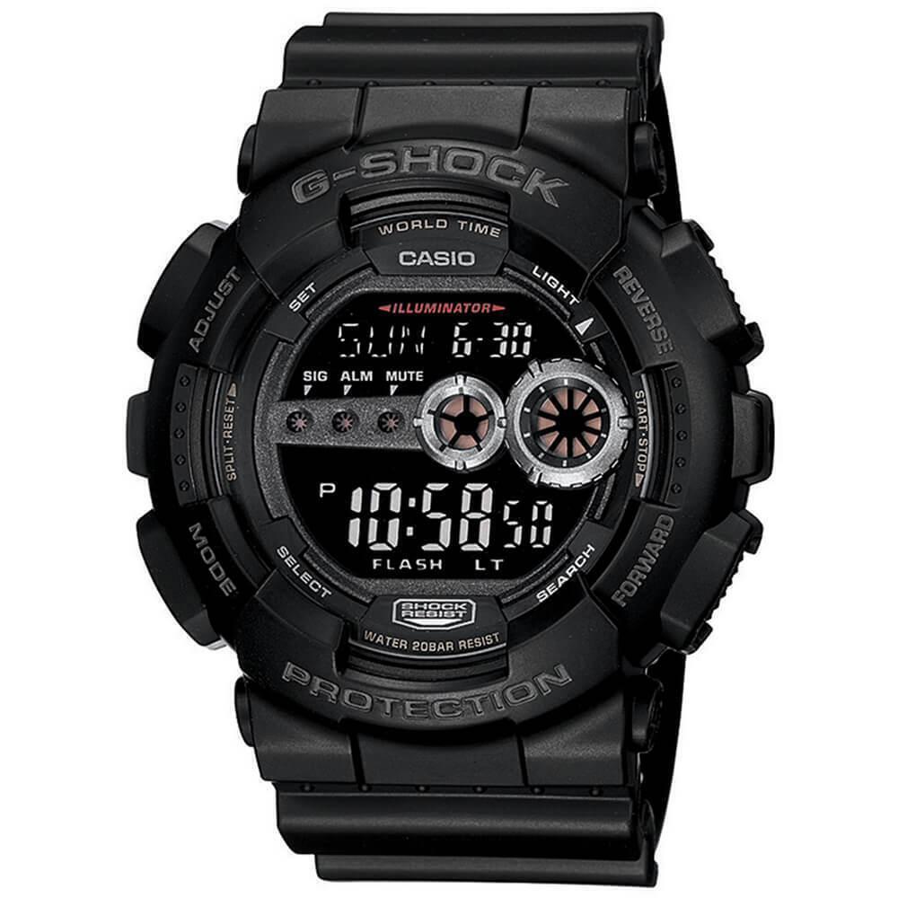 Casio GD1001B Mens Black G-Shock Military Watch