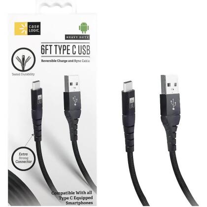 Case Logic CLCPCA159BK Type-C USB Charge and Sync Cable 