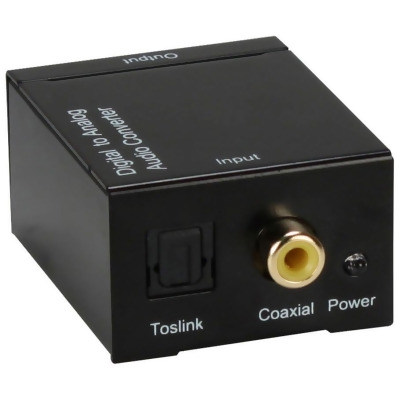 QVS SPDIFRCA Digital S/PDIF to Stereo Analog RCA Audio Converter 