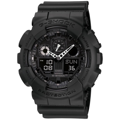 Casio GA1001A1 Mens Black G-Shock Analog-Digital Watch 