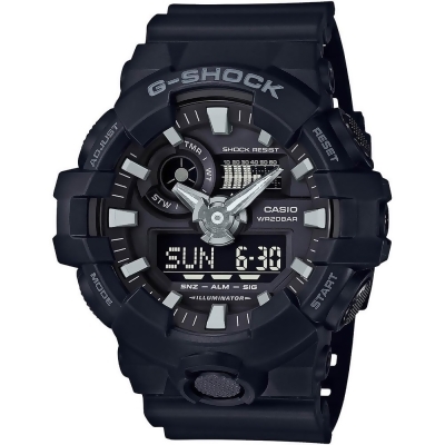 Casio GA7001B Mens Black G-Shock Analog-Digital Watch 