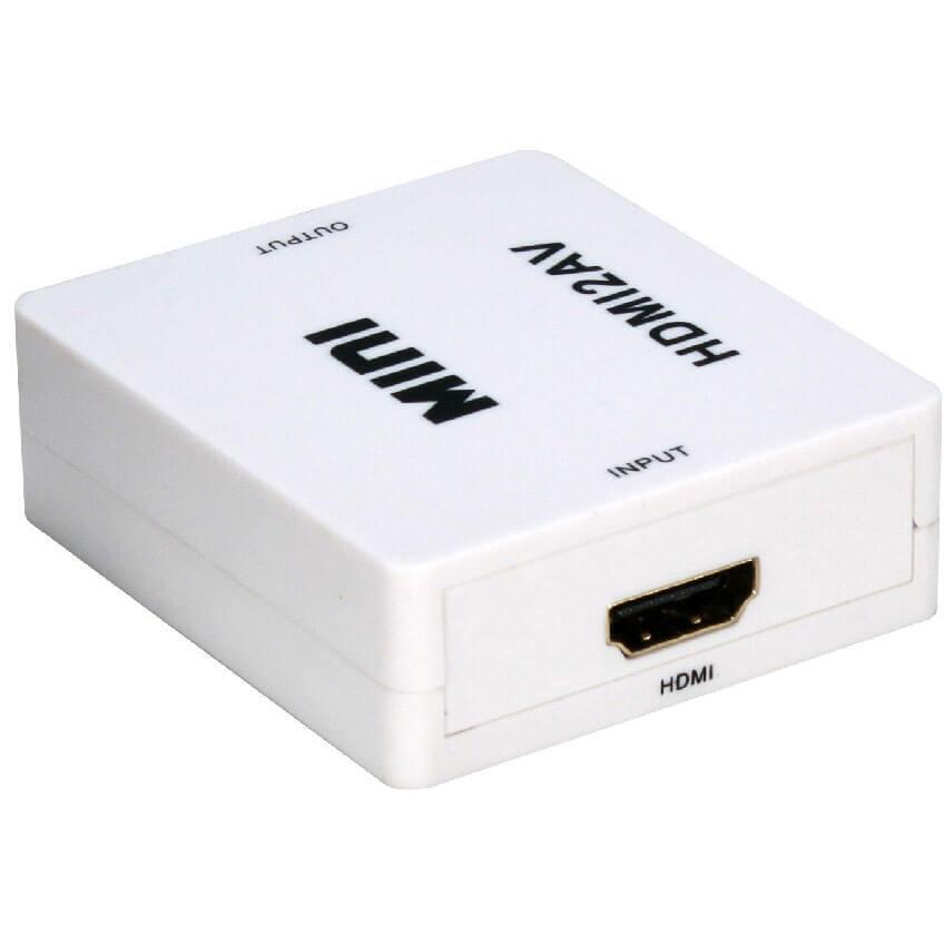 QVS HRCAAS HDMI to Composite Video & Stereo Audio Converter
