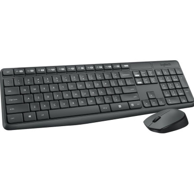 Logitech 920007897 MK235 Wireless Keyboard and Optical Mouse 