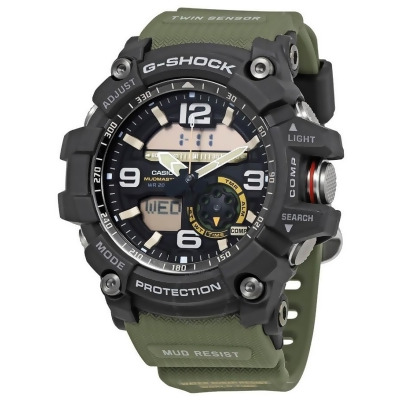 Casio GG10001A3 Mens Green G-Shock Mudmaster Watch 