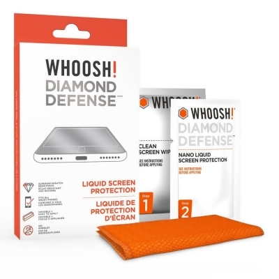 Woosh 1FGDDENFR Diamond Defense - Superior Nano Liquid Screen Protector Wipe 