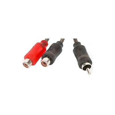 Stinger SI12YF 1 MALE 2 FEMALE Y ADAPTER INTERCONNECT 