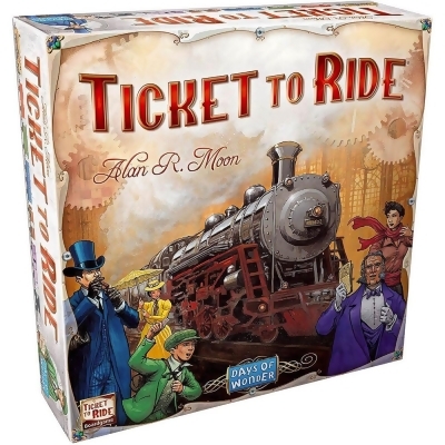 Days of Wonder DO7201 Ticket To Ride - Play With Alexa Board Game 