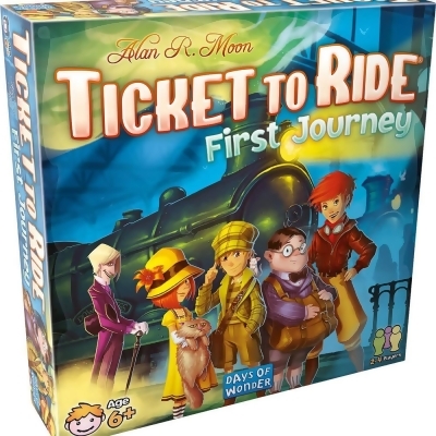 Days of Wonder TKTTORIDEFIR Ticket to Ride - First Journey 