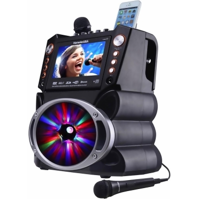Karaoke USA GF846 DVD/CDG/MP3G Karaoke Machine with 7 inch Screen 