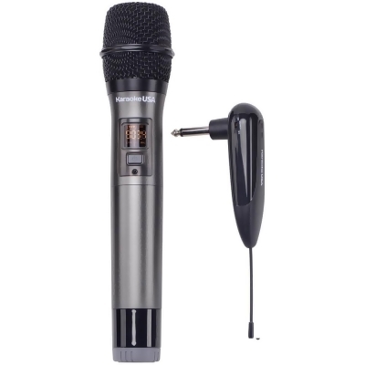 Karaoke USA WM900 Professional 900 MHz Wireless Microphone 