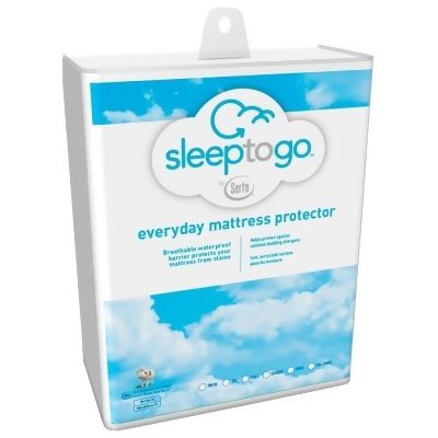 Serta SLEEP2GOT Sleep to Go Everyday Mattress Protector - Twin 