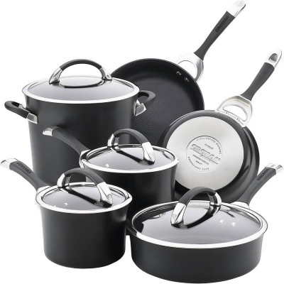 Circulon 87526 Dishwasher Safe Nonstick 10-Piece Pots and Pans Set 