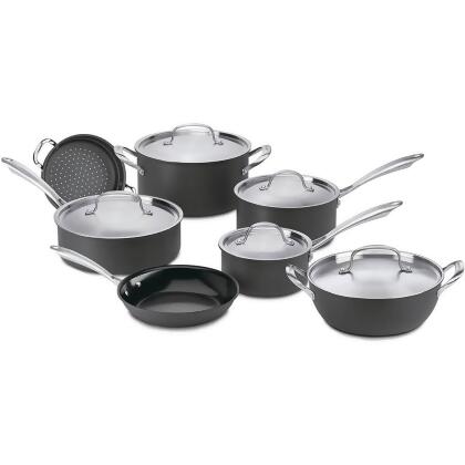 Cuisinart GG12 GreenGourmet Hard Anodized 12 Piece Set 