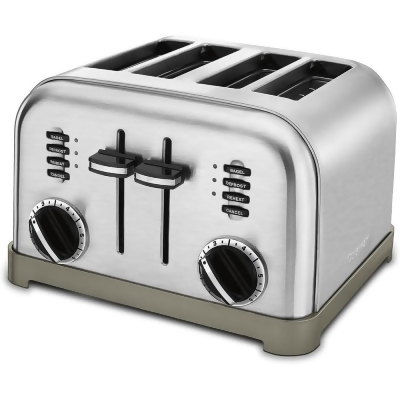 Cuisinart CPT180P1 4-Slice Brushed Stainless Metal Classic Toaster 