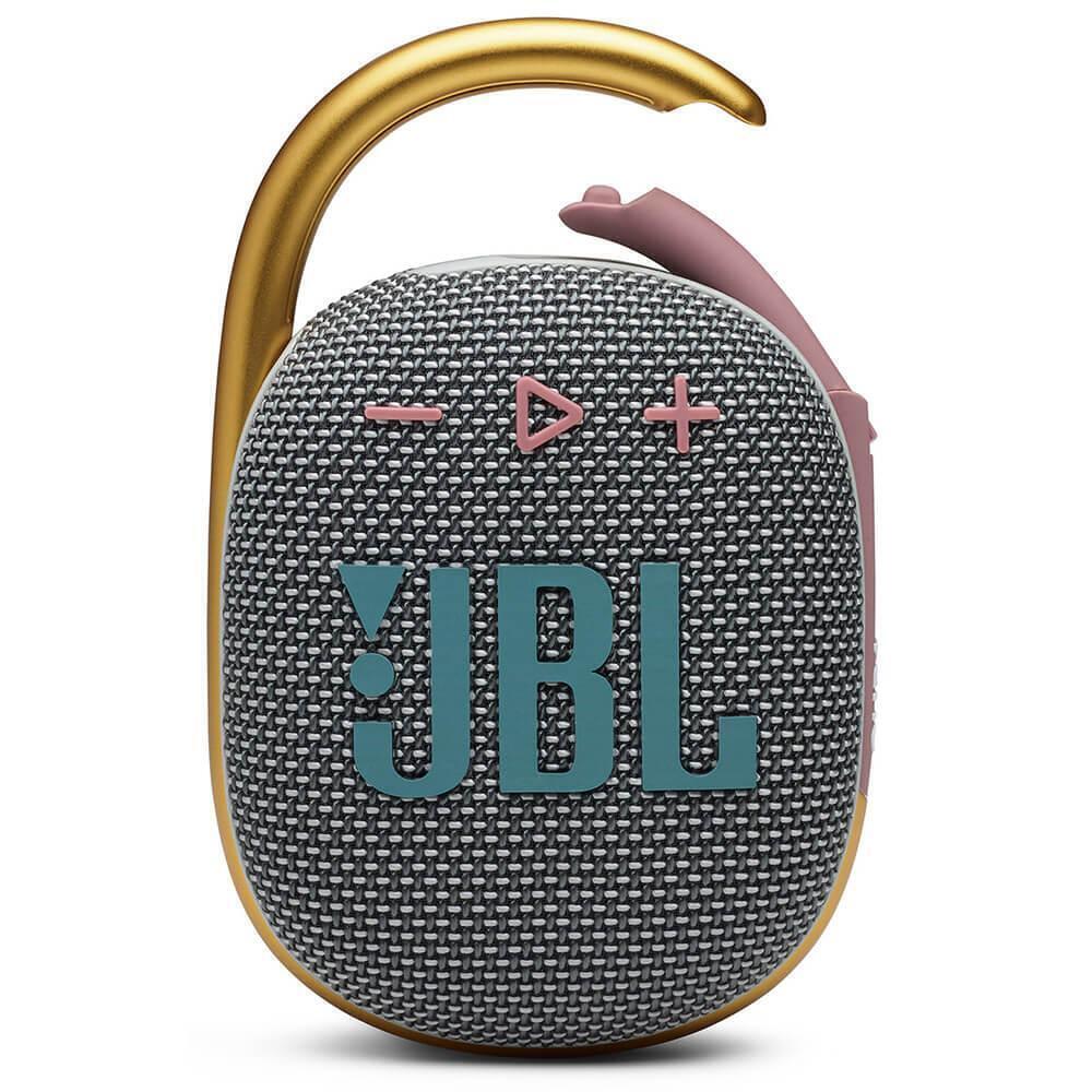 JBL CLIP4GRY Clip 4 Portable Bluetooth Speaker - Gray