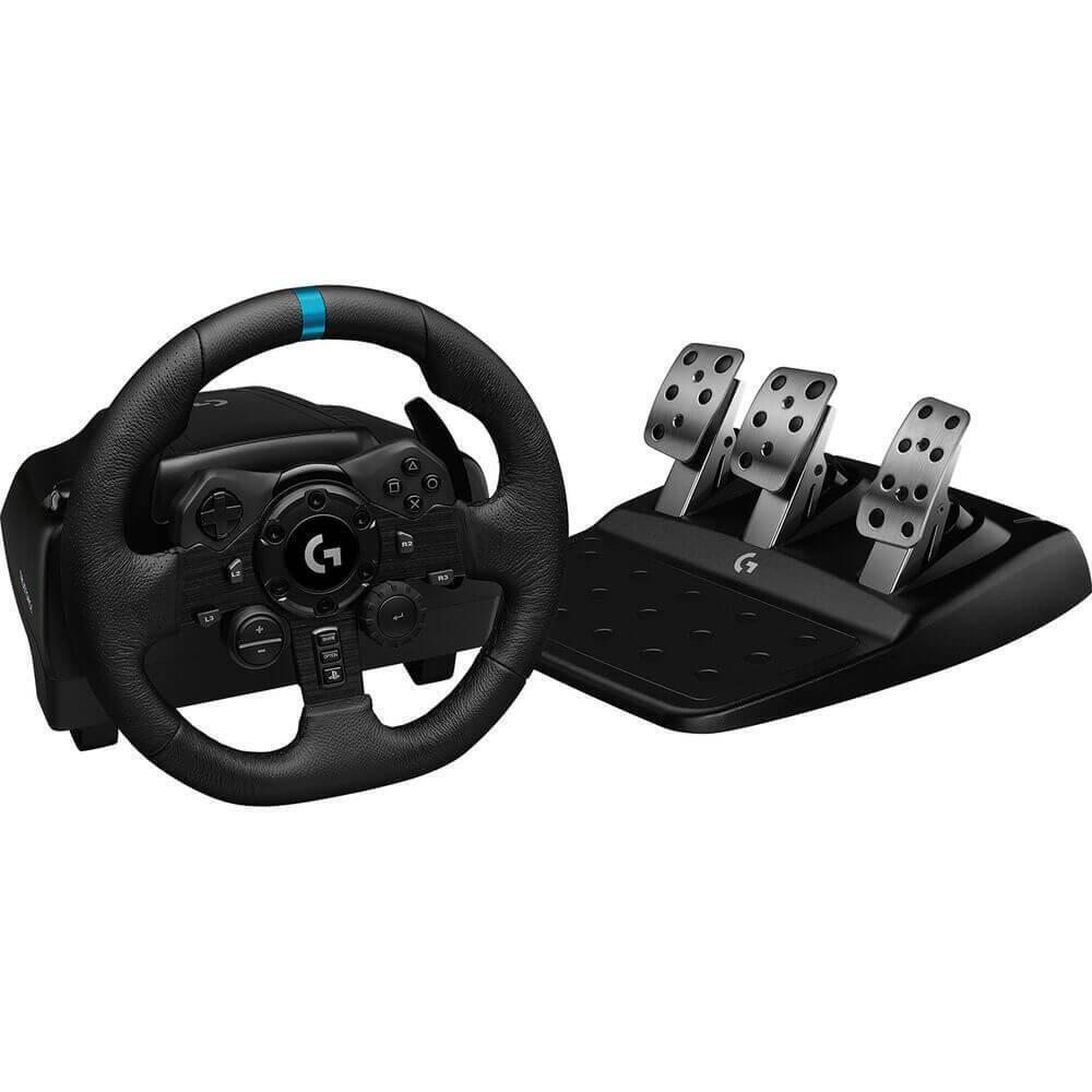 Logitech 941000147 G923 Trueforce Sim Racing Wheel and Pedals for PC, PS4, and PS5