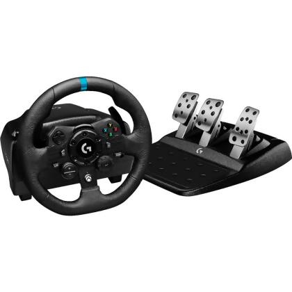 Logitech 941000156 G923 Racing Wheel and Pedals for Xbox Series X|S, Xbox One and PC - Black 