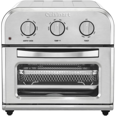 Cuisinart TOA26 Compact Stainless AirFryer Toaster Oven 