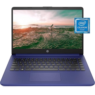 HP 14DQ0010NR 14 inch Laptop - Intel Celeron - 4GB/64GB 