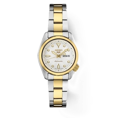 Seiko SRE004 5 Womens Sports Collection Watch - Stainless Steel/Gold 