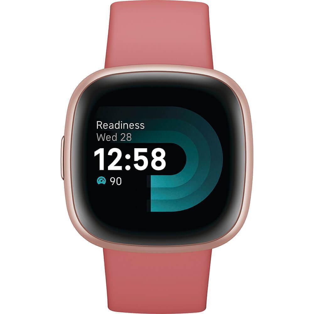 Fitbit FB523RGRW Versa 4 Fitness Smartwatch - Pink Sand