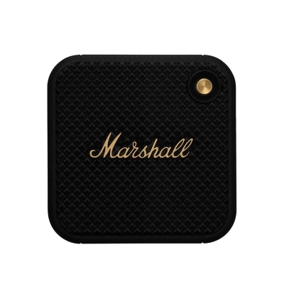 Marshall WILLENBTBKBR Willen BT Portable Speaker - Black/Brass 