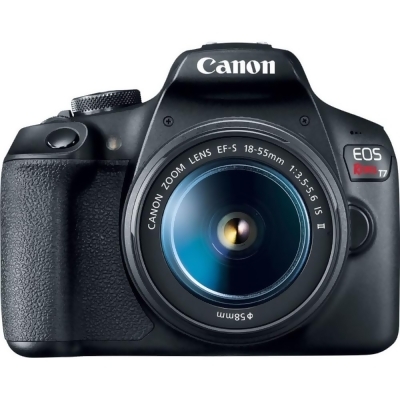 Canon EOSREBELT7 EOS Rebel T7 DSLR Video Camera with EF-S 18-55mm Lens 