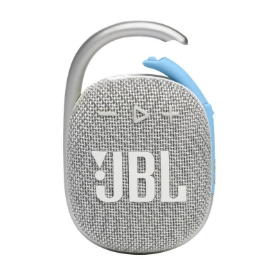 JBL CLIP4ECOWHT Clip 4 Eco Portable Bluetooth Speaker - White 