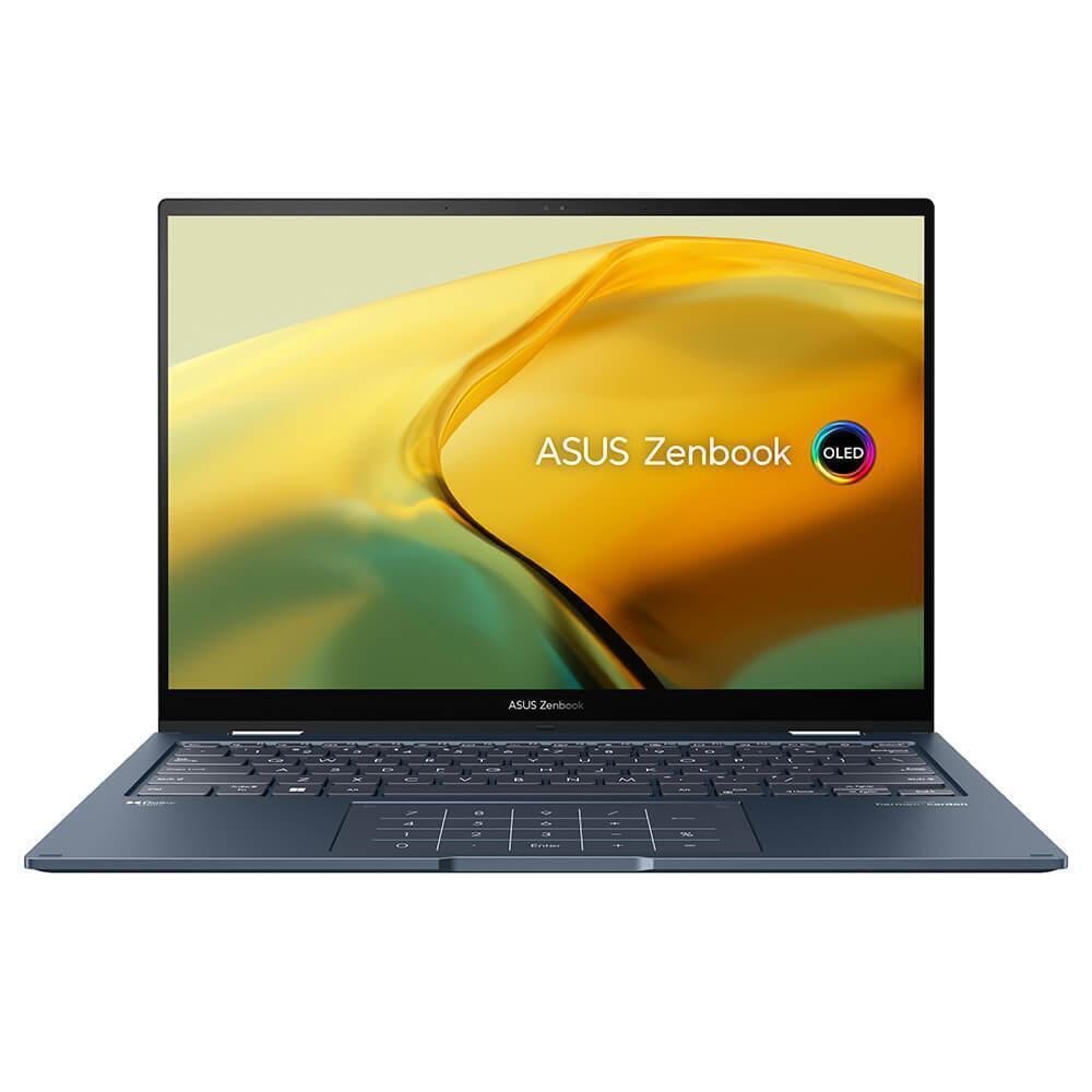 Asus UP3404VADS74 14 inch Zenbook Flip 2-in-1 OLED Laptop - Intel Core i7-1360P - 16GB/1TB SSD - Ponder Blue