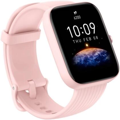 Amazfit BIP3PROPNK Bip 3 Pro 42.9mm Smartwatch - Pink 