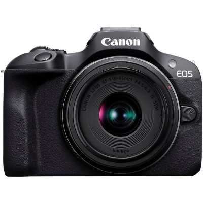 Canon R100BUNDLE EOS R100 4K Video Mirrorless Camera 2 Lens Kit 