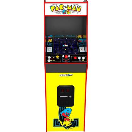 Arcade1up AR1PACLEGDEL Bandai Namco Pac-Man Deluxe Arcade Cabinet