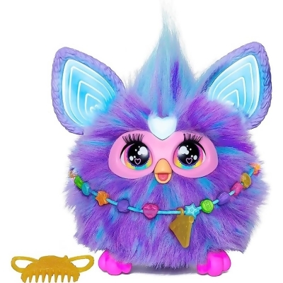 Hasbro F6743 Furby Purple Plush Interactive Toy 