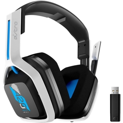 Astro 939001876 A20 Gen 2 Wireless Gaming Headset for PS5, PS4, PC - White/Blue 