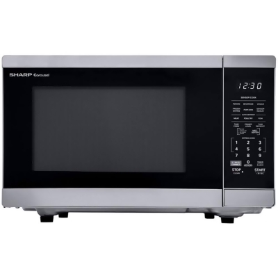 Sharp SMC1469HS 1.4 Cu. Ft. Stainless Steel Countertop Microwave Oven 