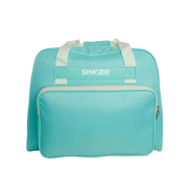 Singer 250095096 Universal Sewing Machine Canvas Carrying Tote Bag - Teal 