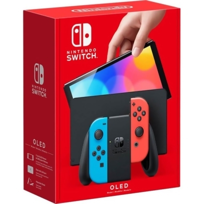 Nintendo NSWOLEDRDBLU Switch - OLED Model Neon Blue/Neon Red Set 