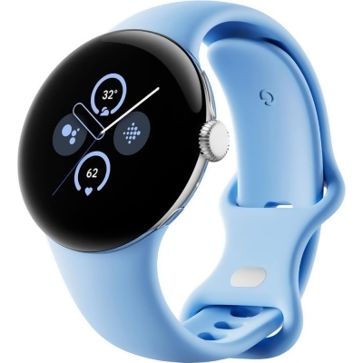 Google Pixel GA05032US Pixel Watch 2 Smart Watch with Wi-Fi - Sky Blue 